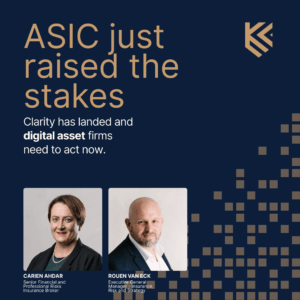 ASIC’s Digital Asset Guidance: Why insurance is no longer optional Image